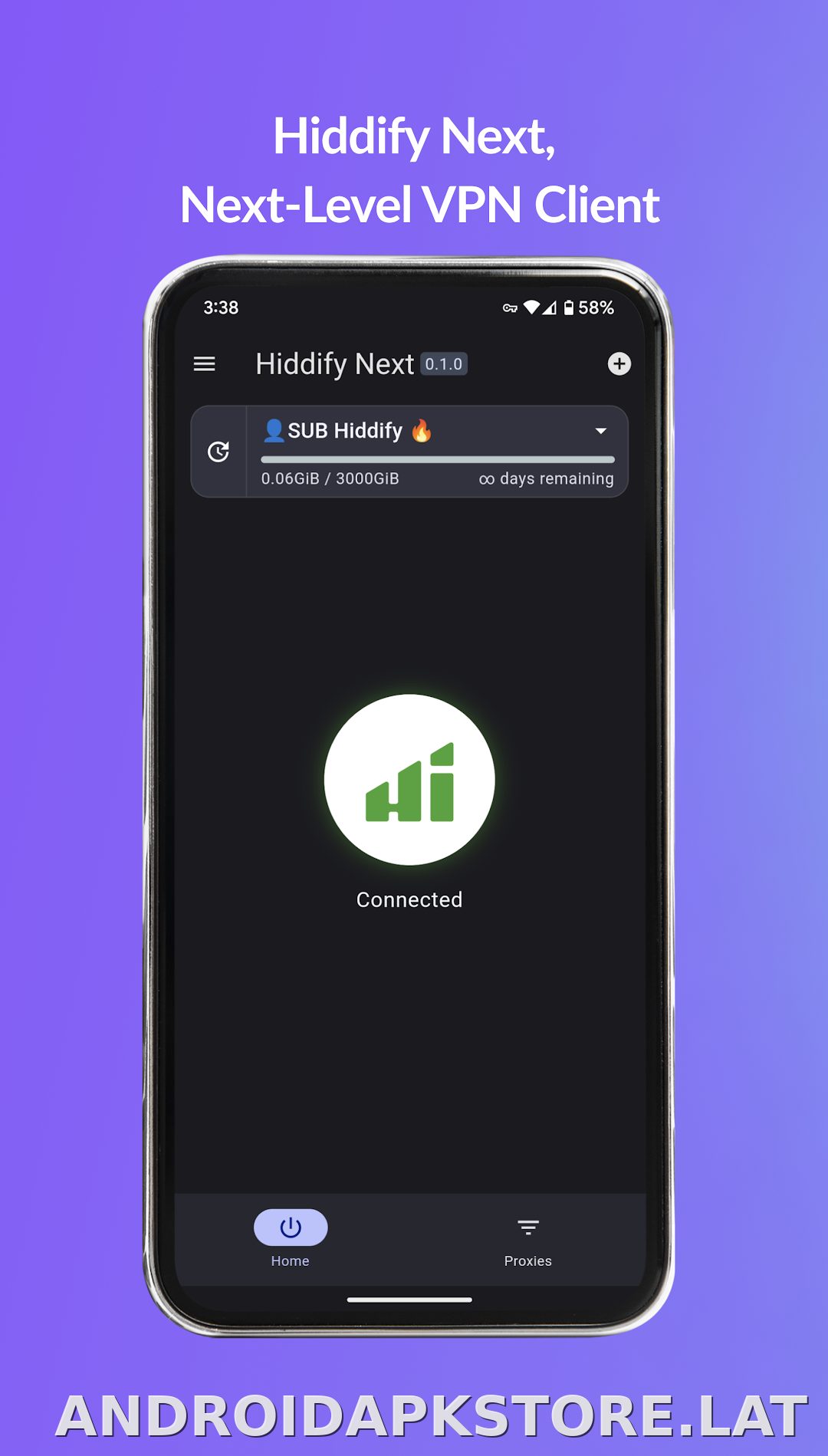 Hiddify скриншот 1
