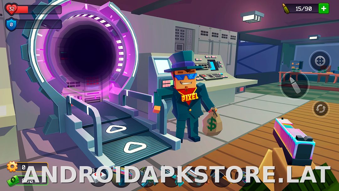 Pixel Combat: Zombies Strike скриншот 1